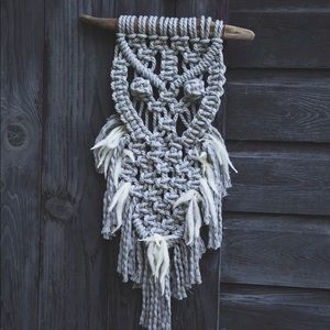 Handmade Macrame Owl Wall Hanging